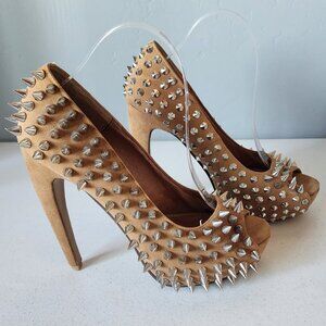 Jeffrey Campbell Studded Pumps "EUC"